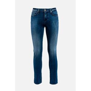 Gas Slim Fit Cotton Denim Jeans Men Blue Bottoms